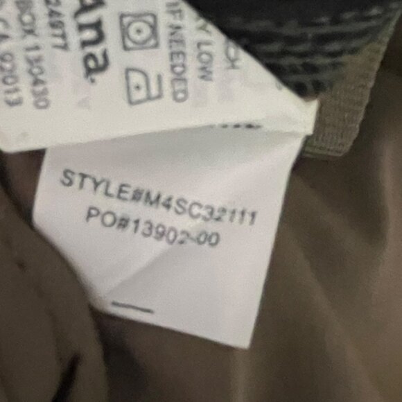 Prana Stretch Zion II Convertible Roll Up Hiking Pants Tan Mens Size XL X 32 - Picture 8 of 8